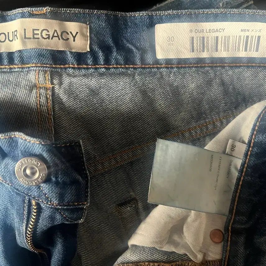 [BUNJANG] Our Legacy Third Cut Bleach Denim 30 / 아워레가시 서드컷 블리치 데님 30