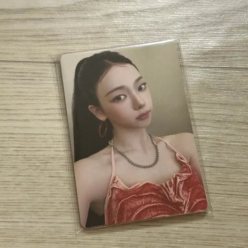 신라면 에스파 포토카드 미개봉