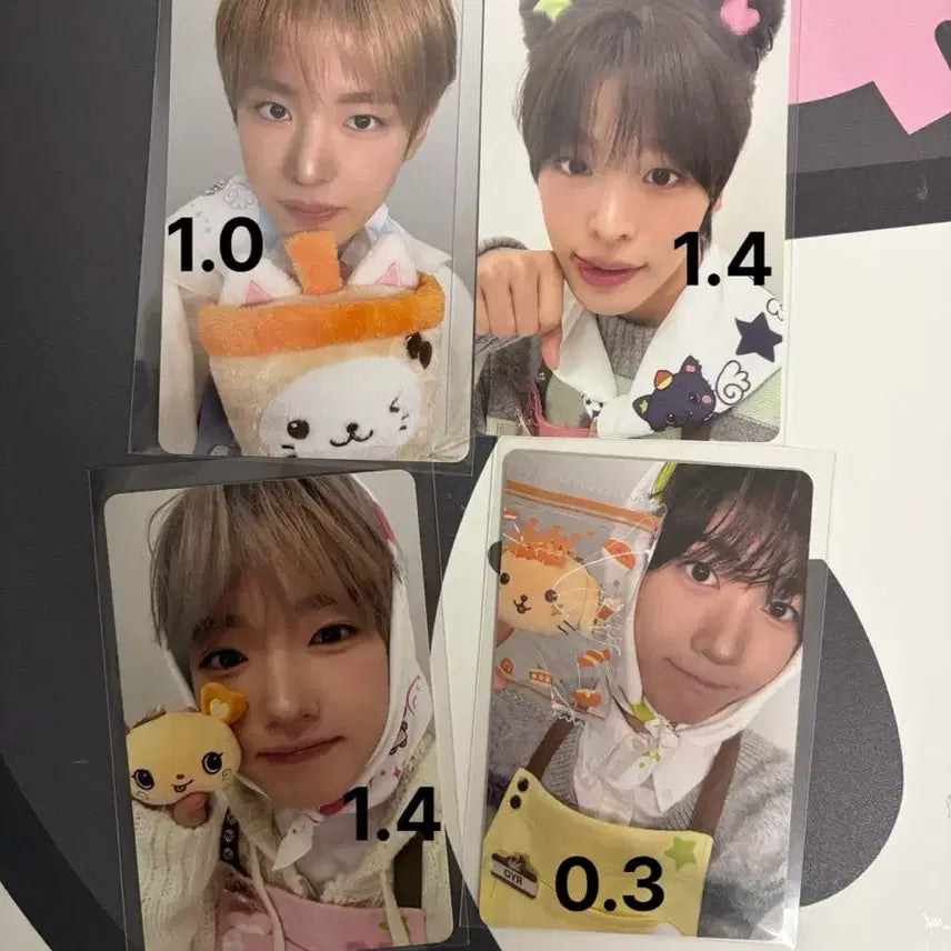 엔시티 위시 베이커리 팝업 7만원 포카 판매