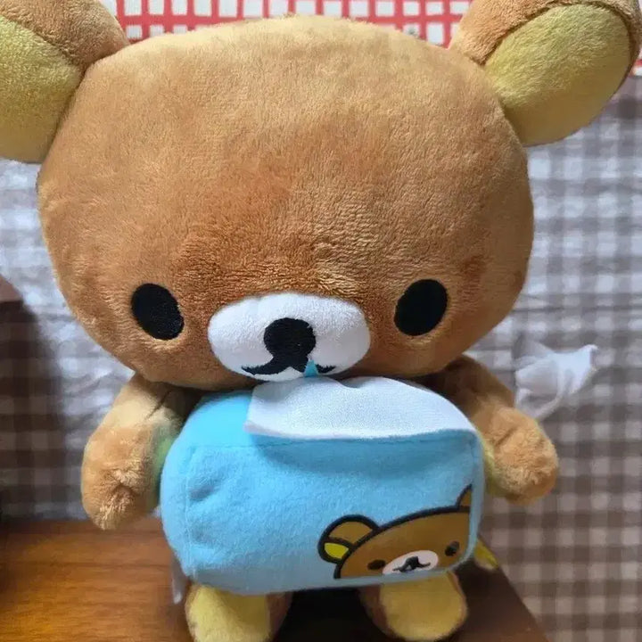 [BUNJANG] Rilakkuma Drool Doll Tissue (Large Size) / 가격고정)리락쿠마 콧물 인형 티슈 (큰사이즈)