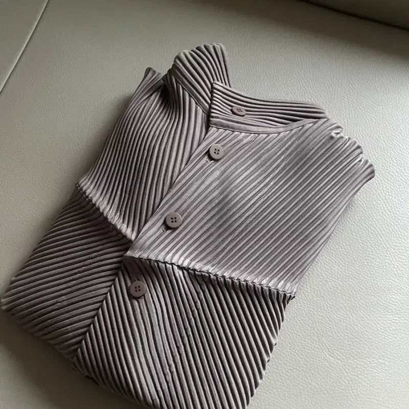 [BUNJANG] Homme Plissé Issey Miyake High Neck Top / [4] 옴므플리세 이세이미야케 하이넥 JC091
