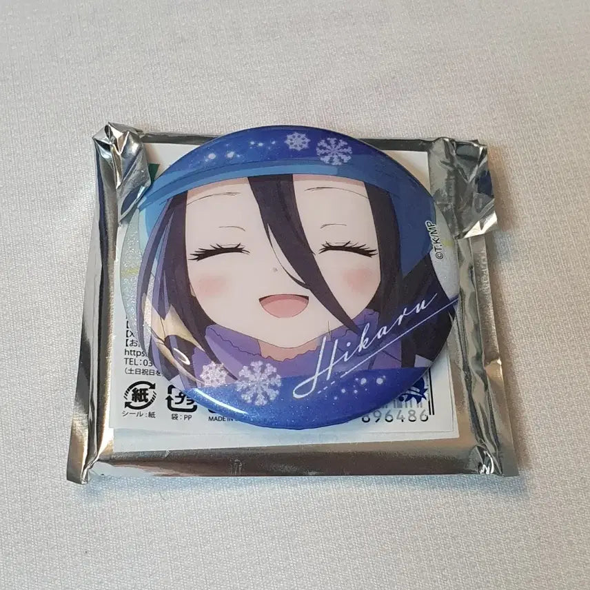 [BUNJANG] Medalist Hikaru Can Badge / 메달리스트 히카루 캔뱃지 굿즈