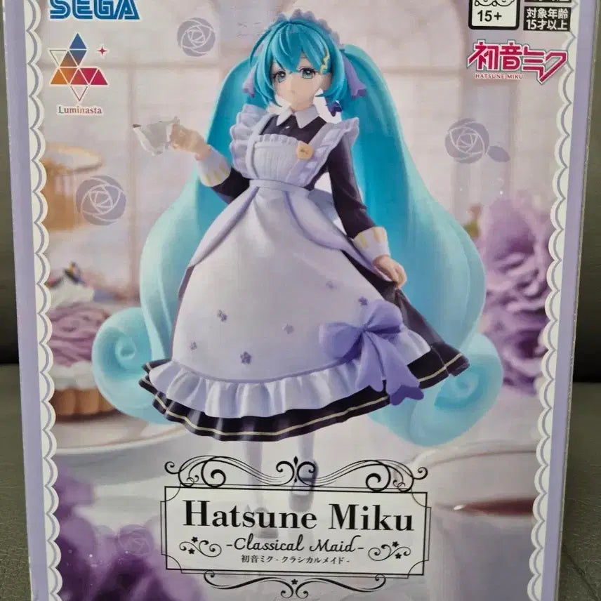 미개봉)) 세가 루미나스타 하츠네 미쿠 클래시컬 메이드 피규어