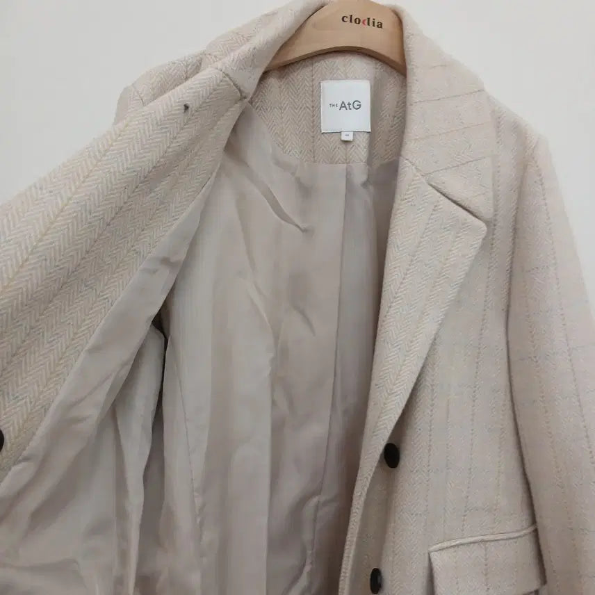 [SOLD OUT] 66사이즈 헤링본 롱코트 the AtG