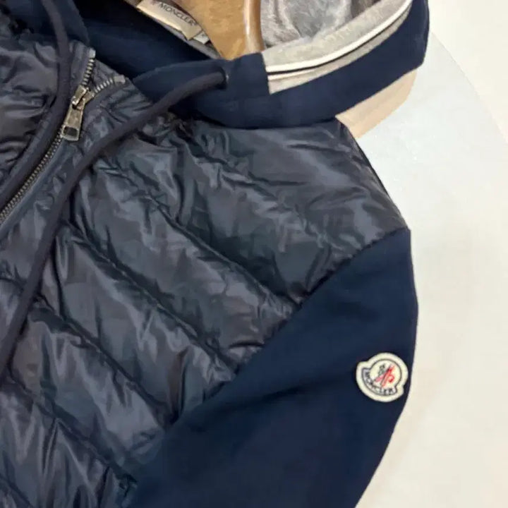 [BUNJANG] Moncler Hooded Knit Padded Jacket Size S / 몽클레어 후드 니트패딩 S사이즈