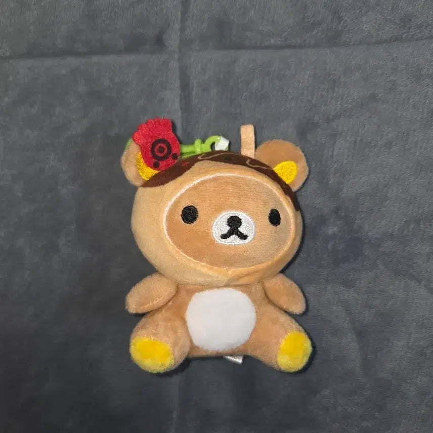 [BUNJANG] Rilakkuma Takoyaki Plush Keychain / 리락쿠마 타코야끼 인형 키링