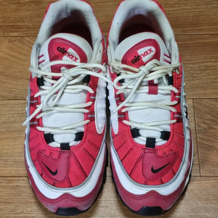 [BUNJANG] Nike Air Max 98 Gym Red Sneakers / 나이키 에어맥스 98 짐레드 운동화