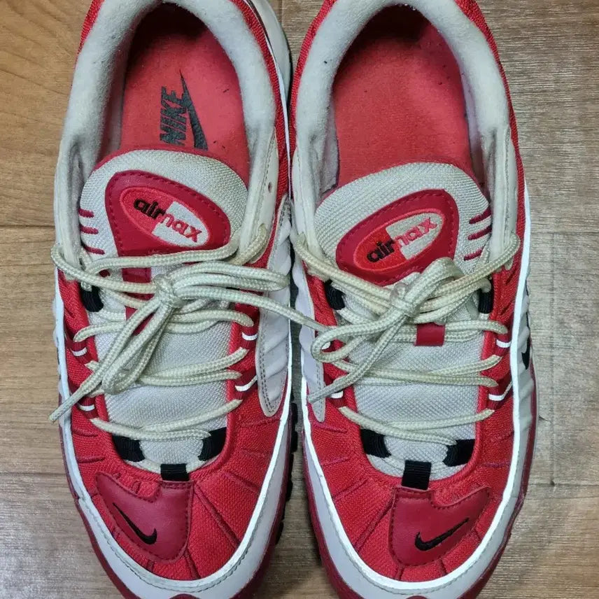 [BUNJANG] Nike Air Max 98 Gym Red Sneakers / 나이키 에어맥스 98 짐레드 운동화