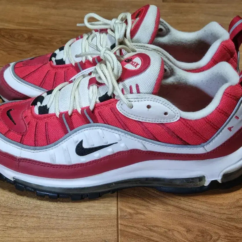 [BUNJANG] Nike Air Max 98 Gym Red Sneakers / 나이키 에어맥스 98 짐레드 운동화