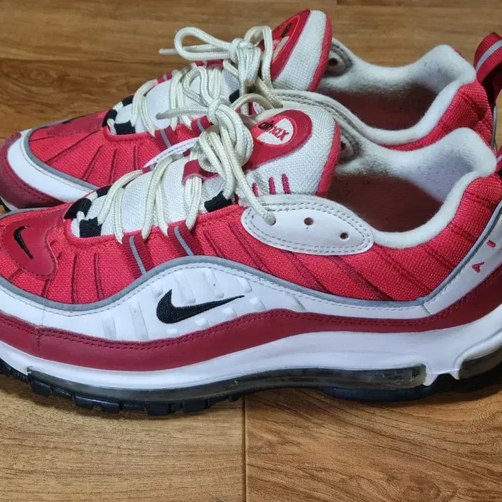 [BUNJANG] Nike Air Max 98 Gym Red Sneakers / 나이키 에어맥스 98 짐레드 운동화