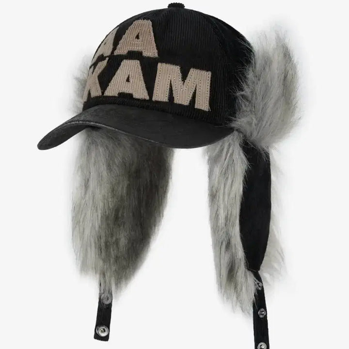 [BUNJANG] Akham Trapper Cap (Black) / 아캄 모자 Trapper Cap (Black)