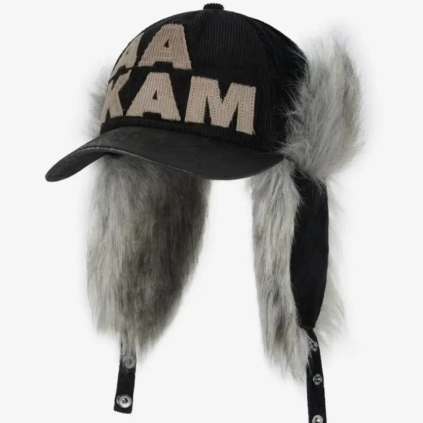 [BUNJANG] Akham Trapper Cap (Black) / 아캄 모자 Trapper Cap (Black)