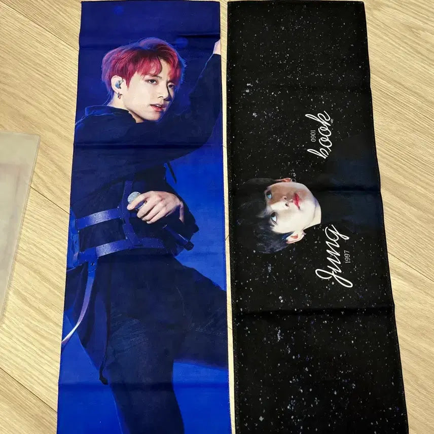 [BUNJANG] BTS Jungkook Bundle Set Slogan / 방탄 BTS 정국 슬로건 반슬 2개 일괄