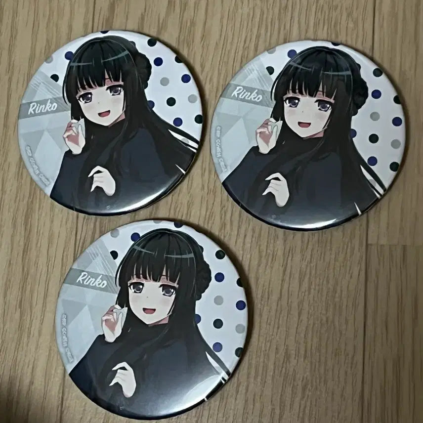 [BUNJANG] Roselia Rinko Bundle Set Can Badge / 뱅드림 로젤리아 린코 캔뱃지 일괄