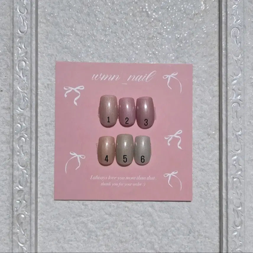 [BUNJANG] One Color Magnetic Gel Nail Tip / 원컬러 자석젤 수제네일팁