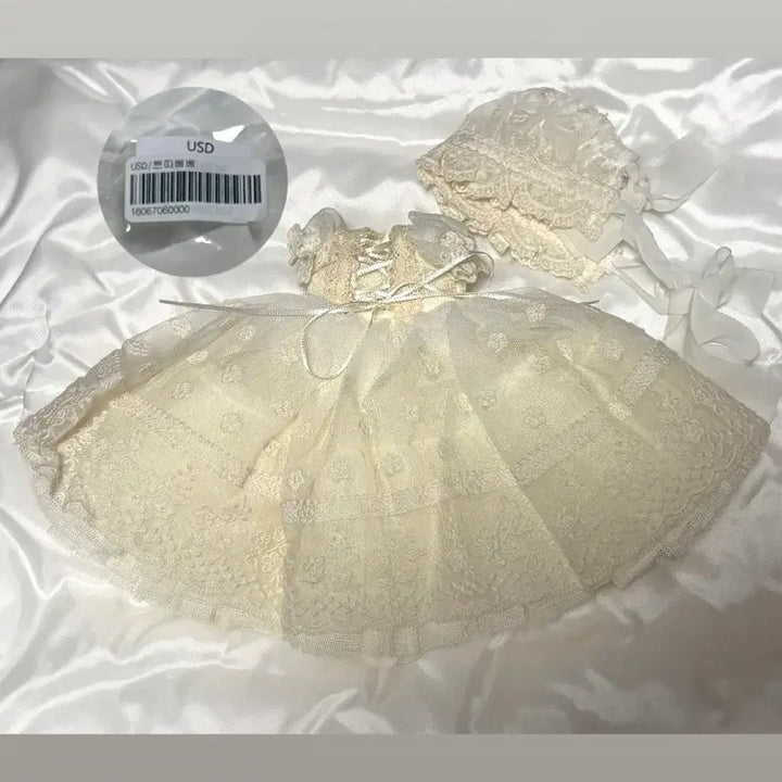 [BUNJANG] Nine9 Petit Bebe Dress for USD Ball Jointed Doll / 구체관절인형 usd 나인나인 쁘띠베베 드레스