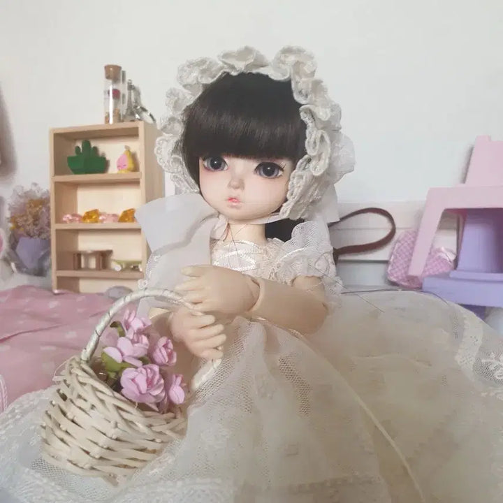 [BUNJANG] Nine9 Petit Bebe Dress for USD Ball Jointed Doll / 구체관절인형 usd 나인나인 쁘띠베베 드레스