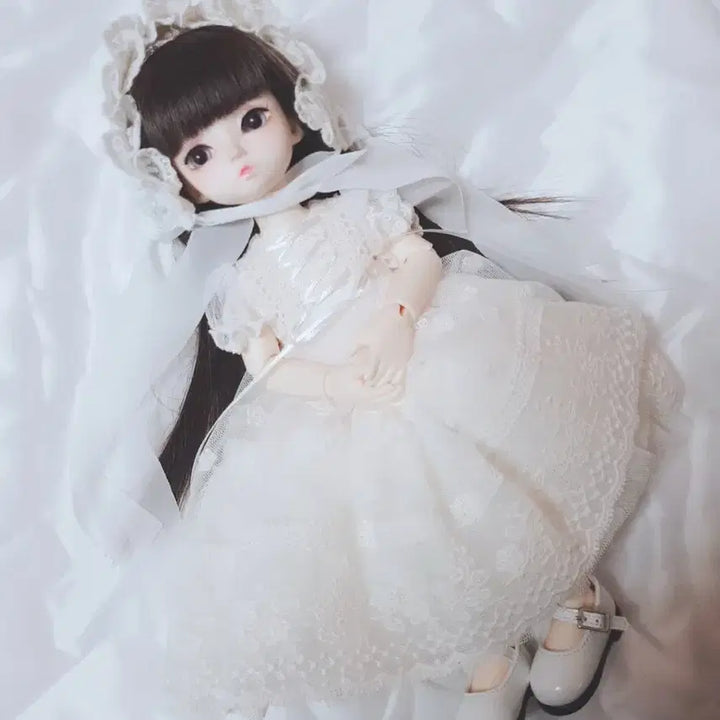 [BUNJANG] Nine9 Petit Bebe Dress for USD Ball Jointed Doll / 구체관절인형 usd 나인나인 쁘띠베베 드레스