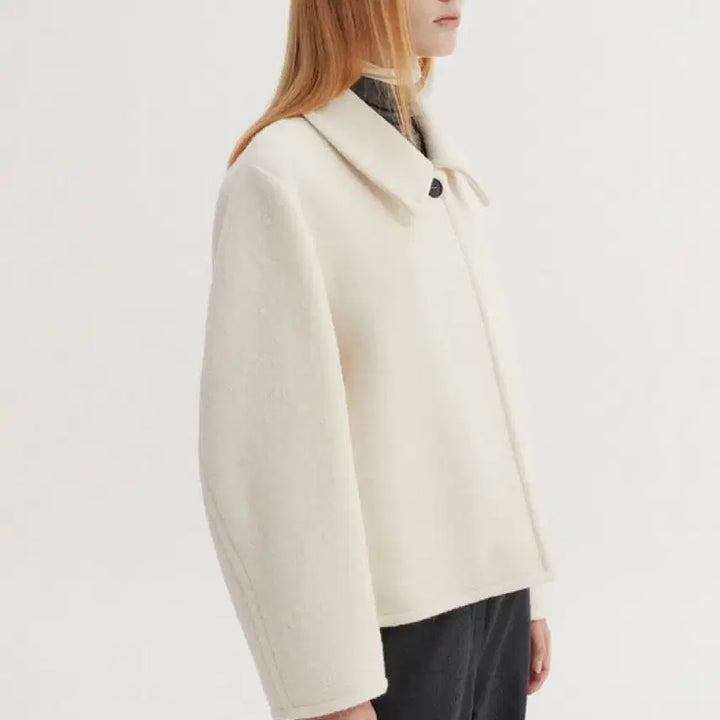 [BUNJANG] EAAH IAN Alpaca Short Coat / 이아 알파카 숏코트 EAAH IAN COAT