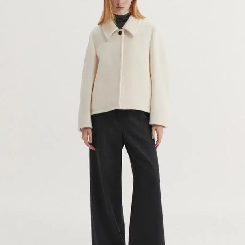 [BUNJANG] EAAH IAN Alpaca Short Coat / 이아 알파카 숏코트 EAAH IAN COAT