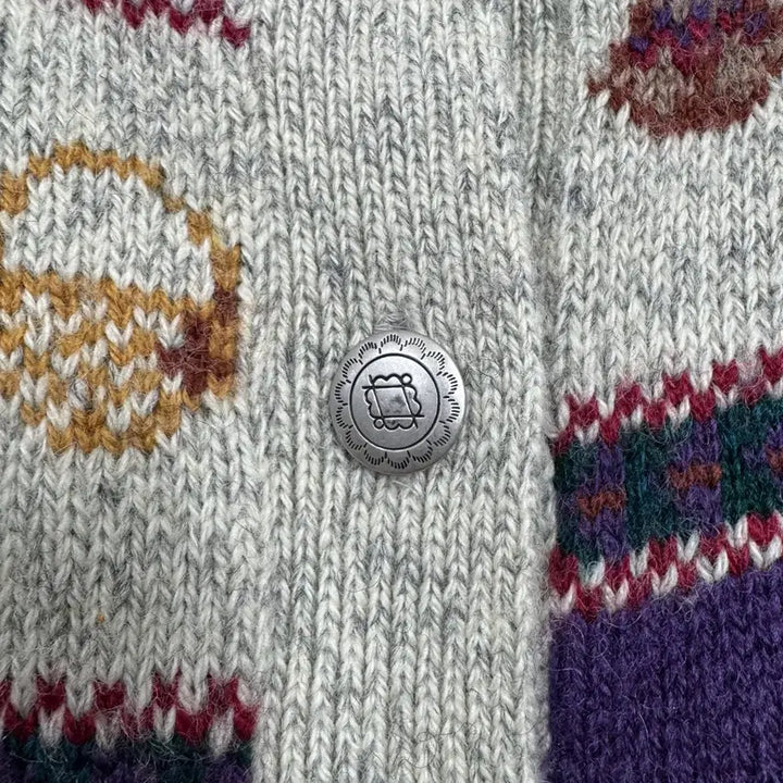 [BUNJANG] Woolrich Pattern Wool Cardigan / Woolrich 울리치 패턴 울 가디건, 고급지고 예쁨. 봄에도 단품착용