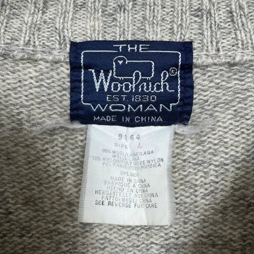 [BUNJANG] Woolrich Pattern Wool Cardigan / Woolrich 울리치 패턴 울 가디건, 고급지고 예쁨. 봄에도 단품착용