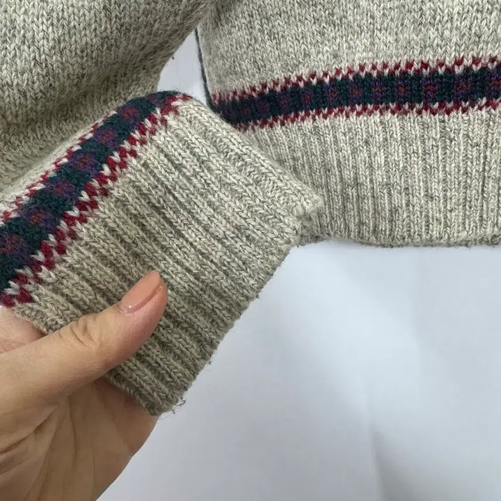 [BUNJANG] Woolrich Pattern Wool Cardigan / Woolrich 울리치 패턴 울 가디건, 고급지고 예쁨. 봄에도 단품착용