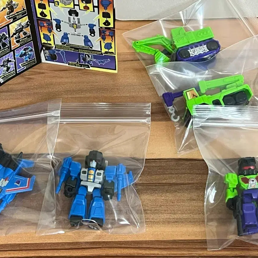 [BUNJANG] Blocky Transformer Galaxy Defender Bundle Set / 블로키 트랜스포머 갤럭시 디펜더 시리즈 5종 일괄