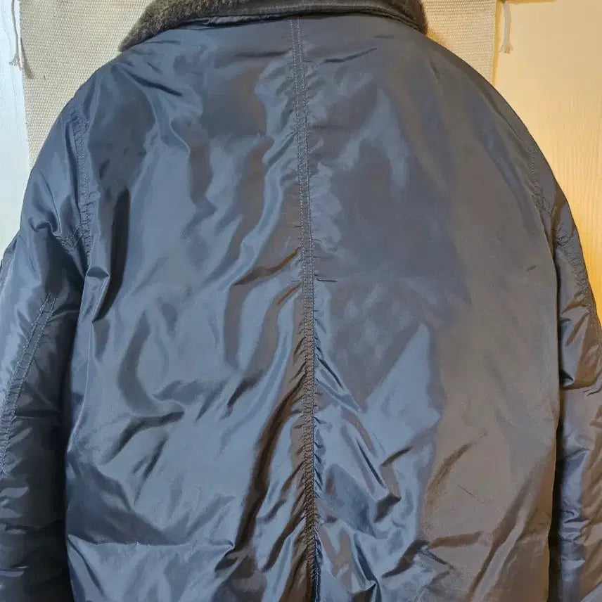 [BUNJANG] Calvin Klein Bomber Jacket (Navy, L) / 캘빈클라인 CK 항공점퍼 L 네이비색 봄버.블루종