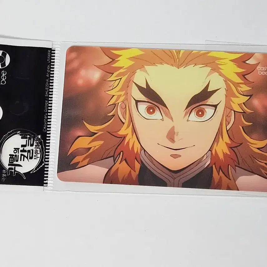 [BUNJANG] Demon Slayer Rengoku Train Arc Transportation Card / 귀멸의 칼날 무한열차 렌코쿠 교통카드