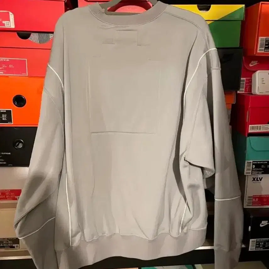 [BUNJANG] Cav Empt Crewneck Sweatshirt / 카브엠트 맨투맨 크루넥 L 폴리 파이핑 스웨트