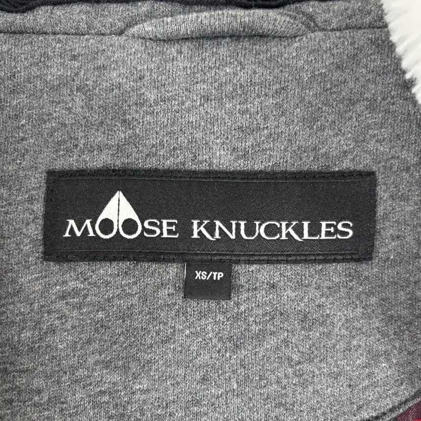 [BUNJANG] Moose Knuckles Classic Bunny Hoodie Gray / (새상품급,정품)무스너클 클래식 버니 후드집업 스웨터 그레이