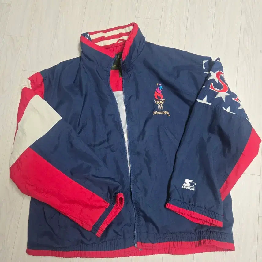 [BUNJANG] Starter 1996 Atlanta Olympic Jacket / 스타터 1996 아틀랜타 올림픽 자켓