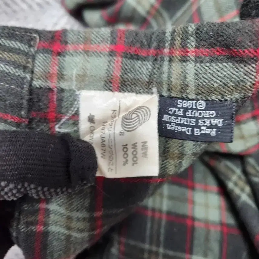 [BUNJANG] Daks Check Shirt / 닥스 남성 체크셔츠 또는 공용