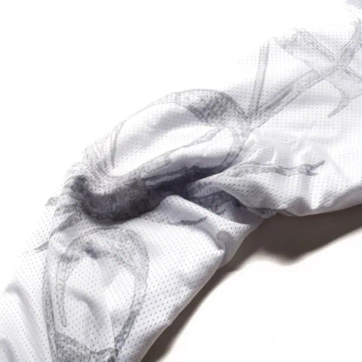 [BUNJANG] 604servise Reversible Sporty Hoodie White / 604servise 리버시블 스포티 후드집업 화이트
