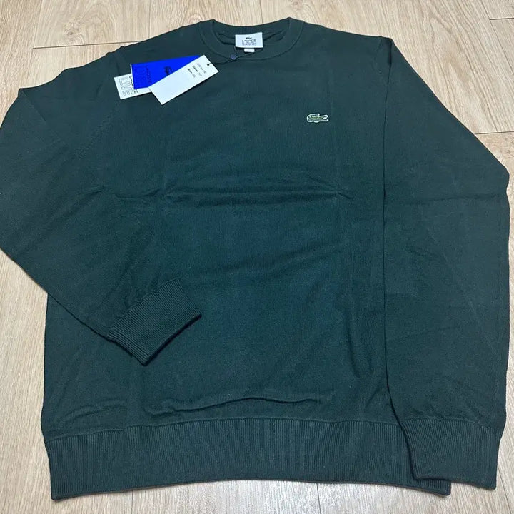 [BUNJANG] Lacoste Cotton Knit Green L / 정품) 라코스테 코튼 니트 그린 L 새상품