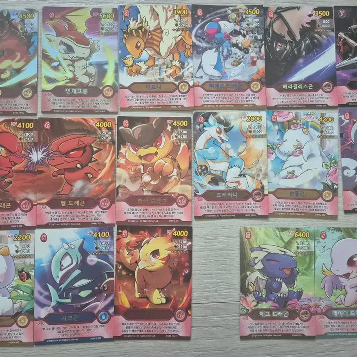 [BUNJANG] Dragon Village Card Series 9 Bundle Set / 드래곤빌리지 카드 9탄 58종 일괄