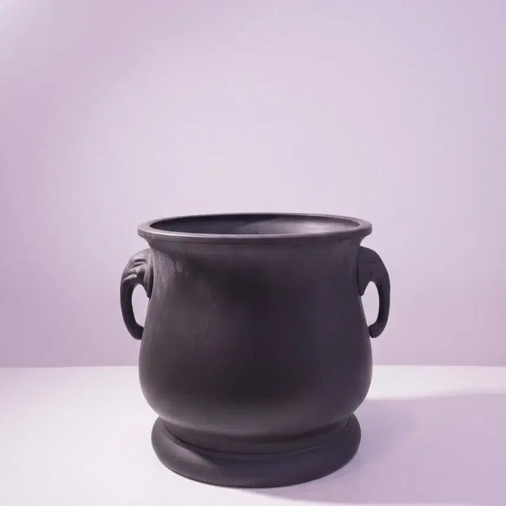 [BUNJANG] Antique Cast Metal Brazier / 세월감 있는 묵직한 주물 화로형 기물 / 고풍 장식용