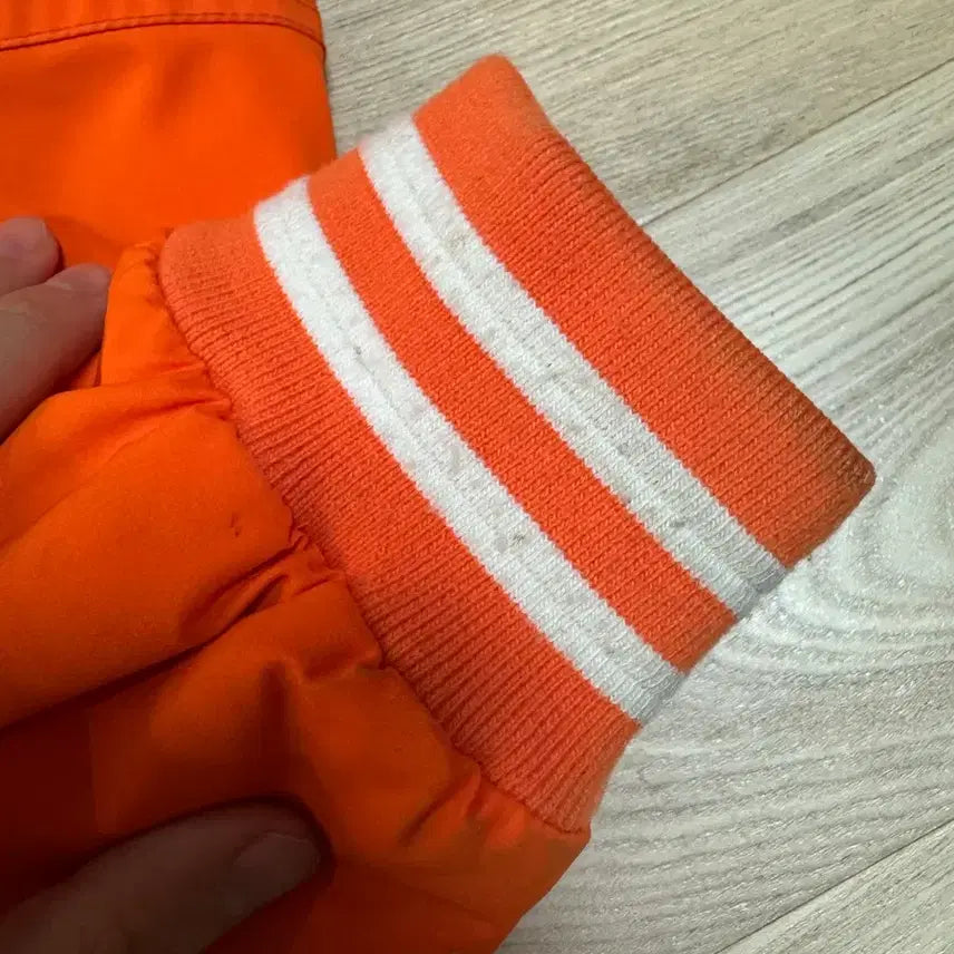 [BUNJANG] MLB Orange Vintage Baseball Jacket / 빈티지 MLB 오렌지 야구 점퍼 팔아요!