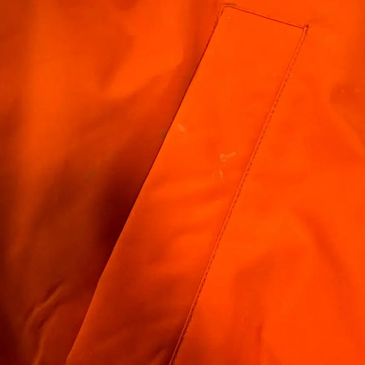 [BUNJANG] MLB Orange Vintage Baseball Jacket / 빈티지 MLB 오렌지 야구 점퍼 팔아요!