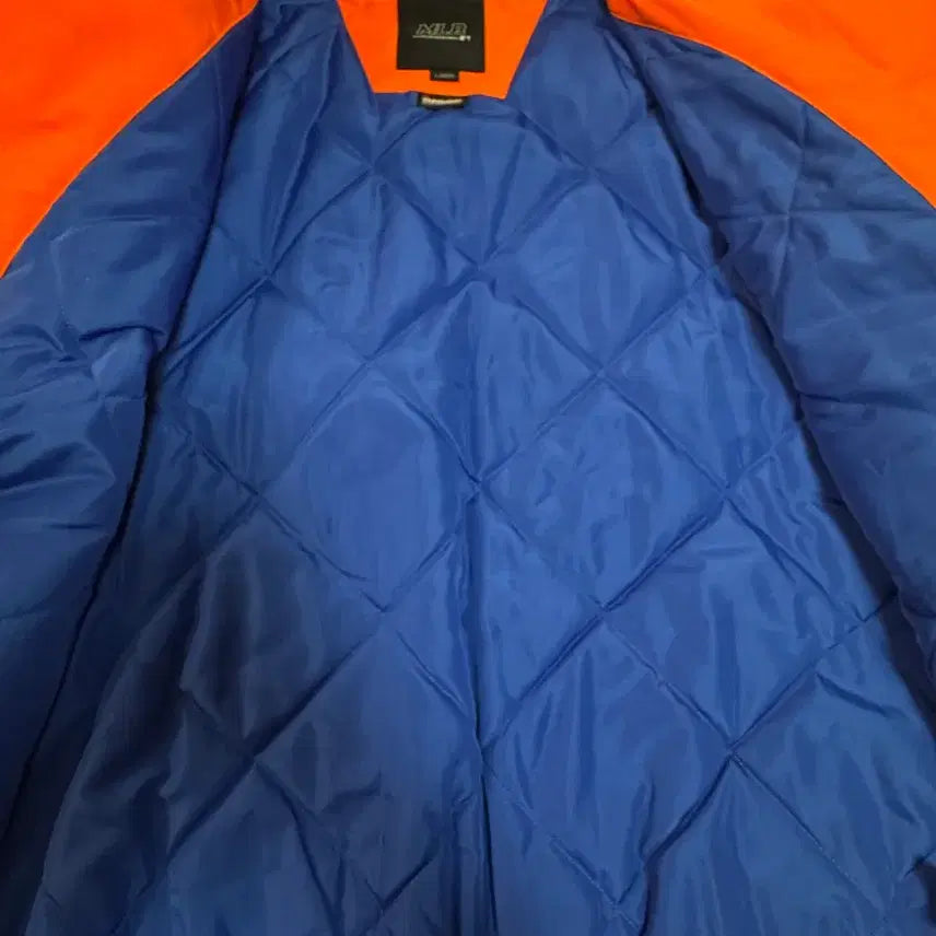 [BUNJANG] MLB Orange Vintage Baseball Jacket / 빈티지 MLB 오렌지 야구 점퍼 팔아요!