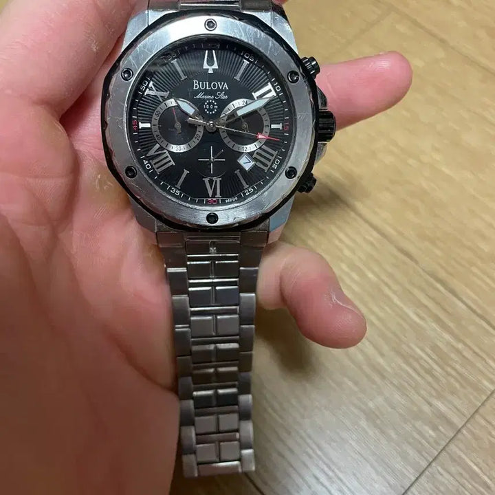 [BUNJANG] Blvova Marine Star Metal Watch / 블로바 마린스타 메탈 시계