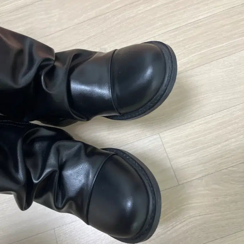 [BUNJANG] Blackup Sini Shirring Fold Boots 230 / 새상품급) 블랙업 스이니 셔링 폴더 부츠 230
