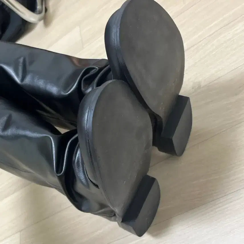[BUNJANG] Blackup Sini Shirring Fold Boots 230 / 새상품급) 블랙업 스이니 셔링 폴더 부츠 230