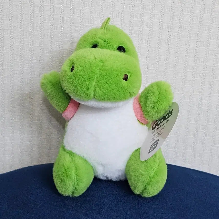 [BUNJANG] Strawberry Dinosaur Plush Bag Charm / 딸기 가방 공룡 인형 키링
