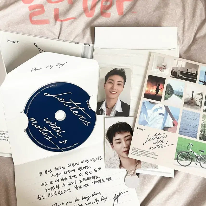 [BUNJANG] Day6 Young K Letters with Notes Album Bundle Set / 데이식스 영케이 letters with notes 렛윗노 앨범 일괄