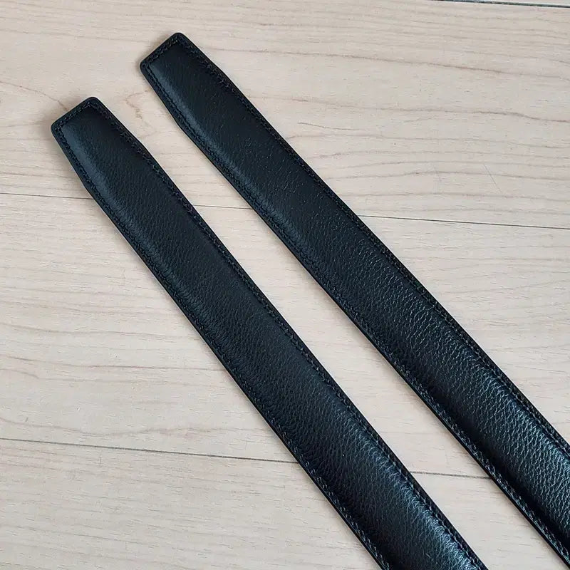 [BUNJANG] Leather Automatic Belt / 남자 가죽 자동벨트 정장벨트 가죽벨트 새상품