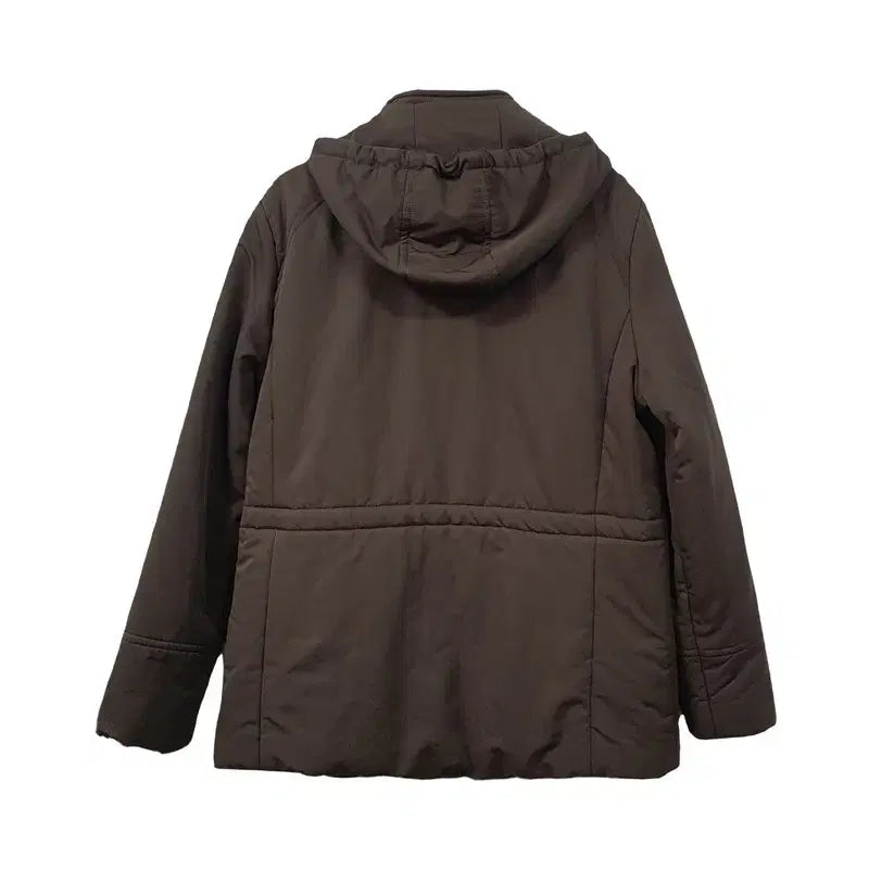 [BUNJANG] EASIENNE Brown Blend Zip-up Jumper / EASIENNE 브라운 혼방 집업 점퍼