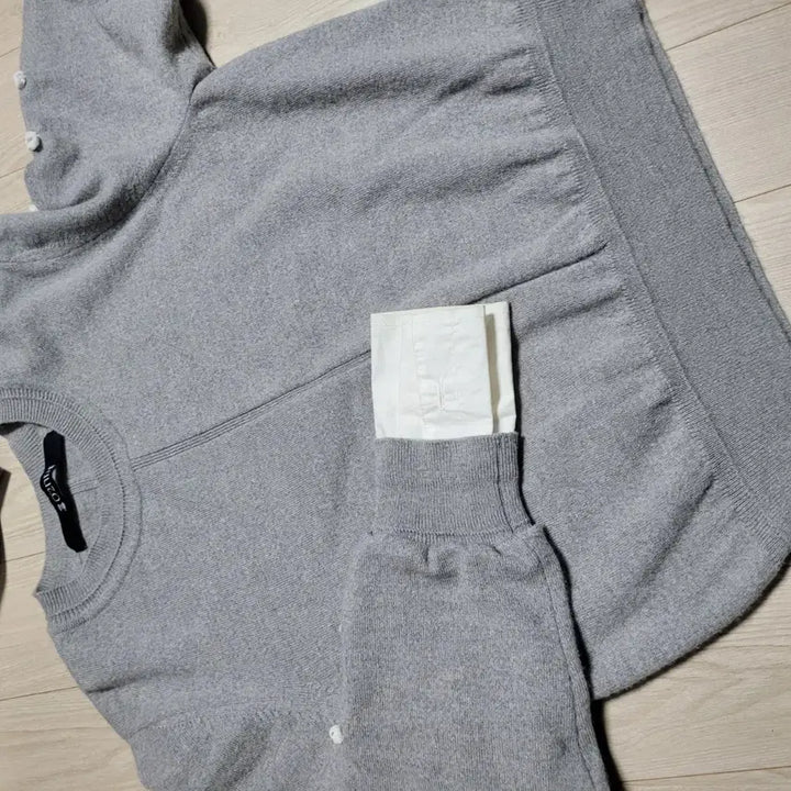 [BUNJANG] O'zsec 23 Layered Knit Sweater / 오즈세컨 23년12월 러블리 레이어드 니트