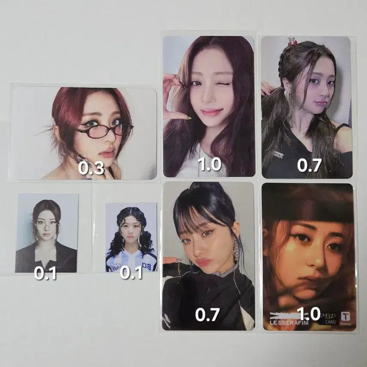 [SOLD OUT] 르세라핌 허윤진 포카
